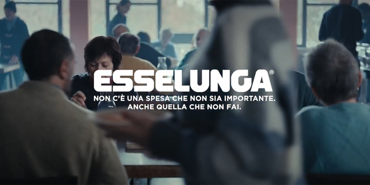 Per Esselunga "Non c'è una spesa che non sia importante. Anche quella che non fai"
